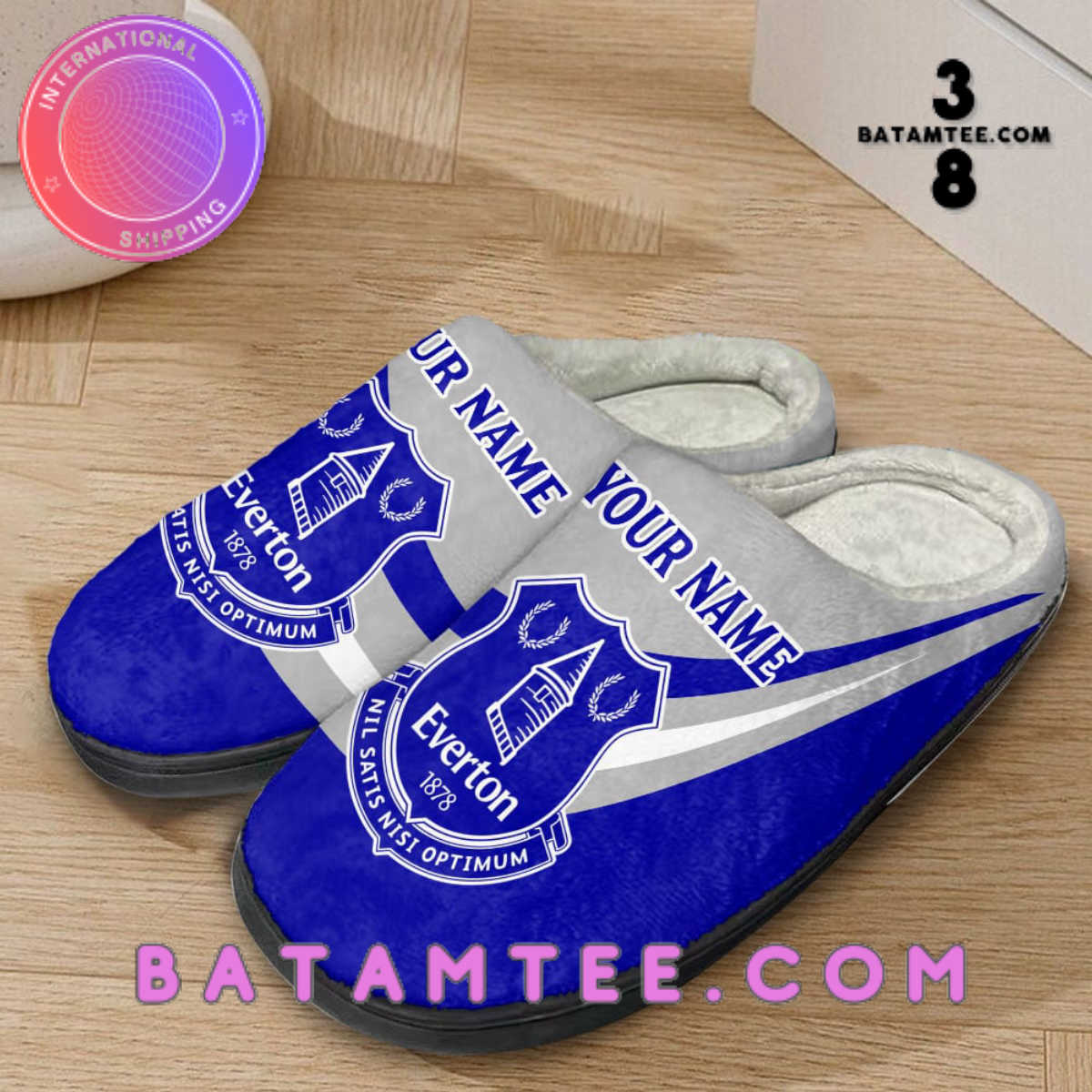 Personalized House Slippers for Everton FC fans-Limited Edition