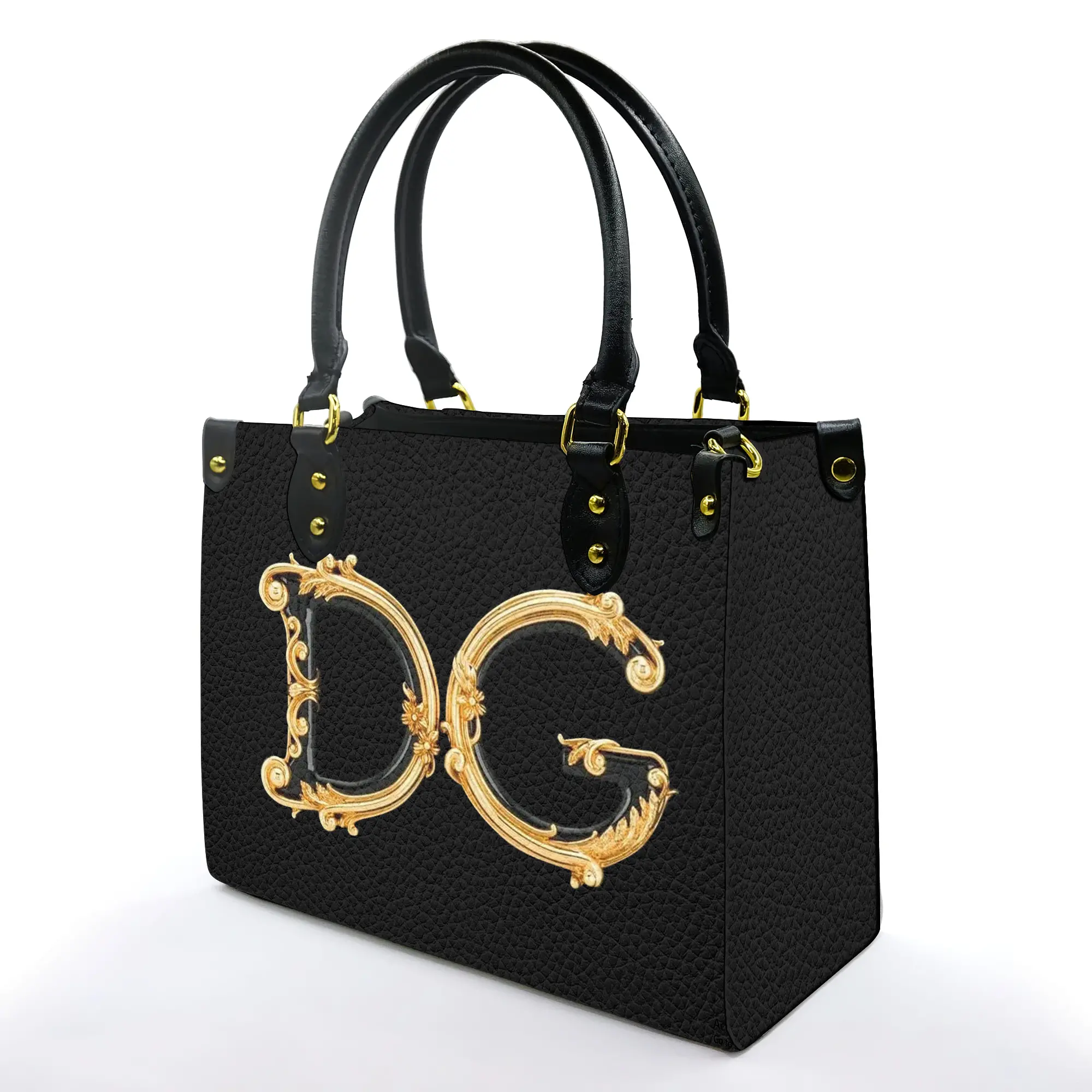 Limited Edition Black Dolce Gabbana Leather Handbag's Overview - Batamtee Shop - Threads & Totes: Your Style Destination