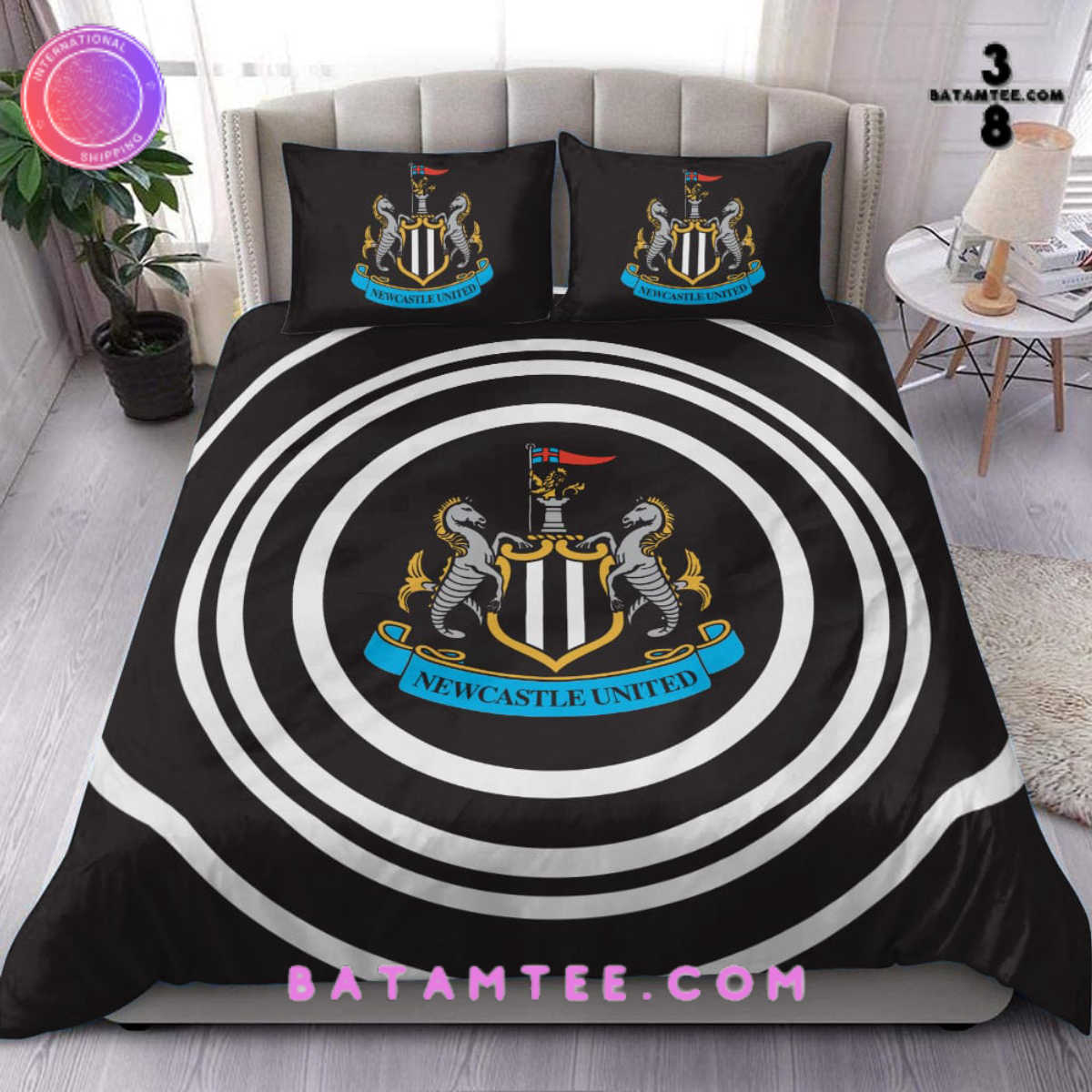 Bedding Set collection for Newcastle United FC fans-Limited Edition's Overview - Batamtee Shop - Threads & Totes: Your Style Destination