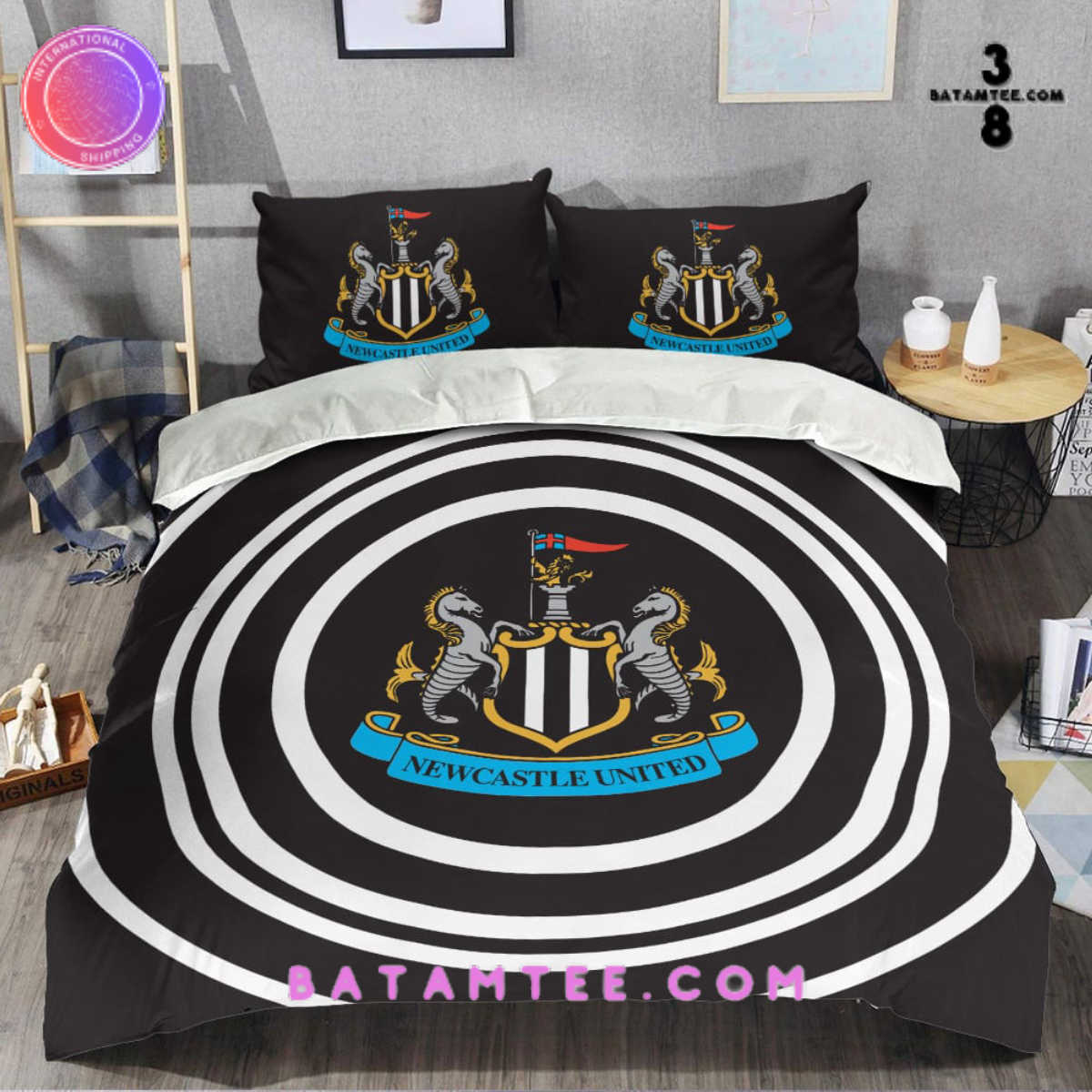 Bedding Set collection for Newcastle United FC fans-Limited Edition's Overview - Batamtee Shop - Threads & Totes: Your Style Destination