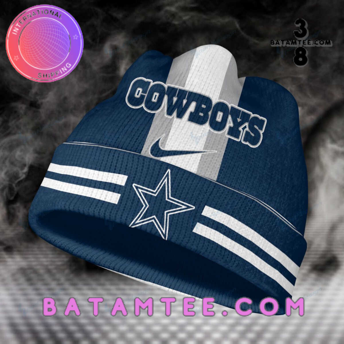 Dallas Cowboys Star Wool Beanie - Batamtee Shop - Threads & Totes: Your ...