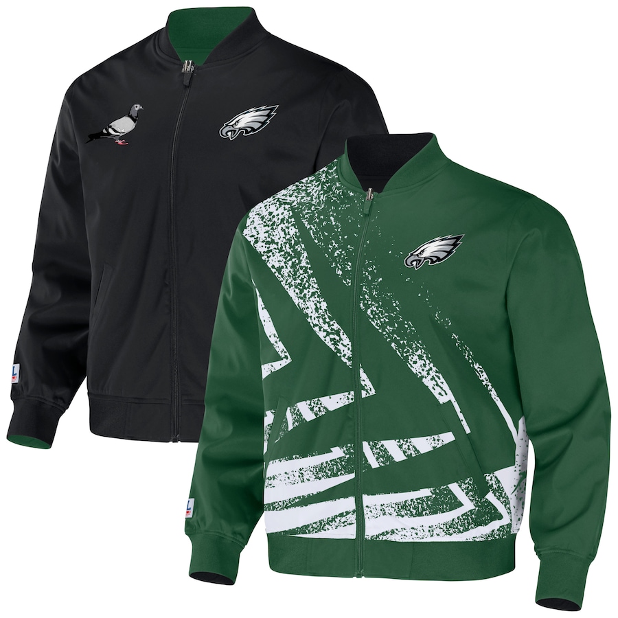 Philadelphia Eagles NFL x Staple Reversible Green/Black Core Jacket