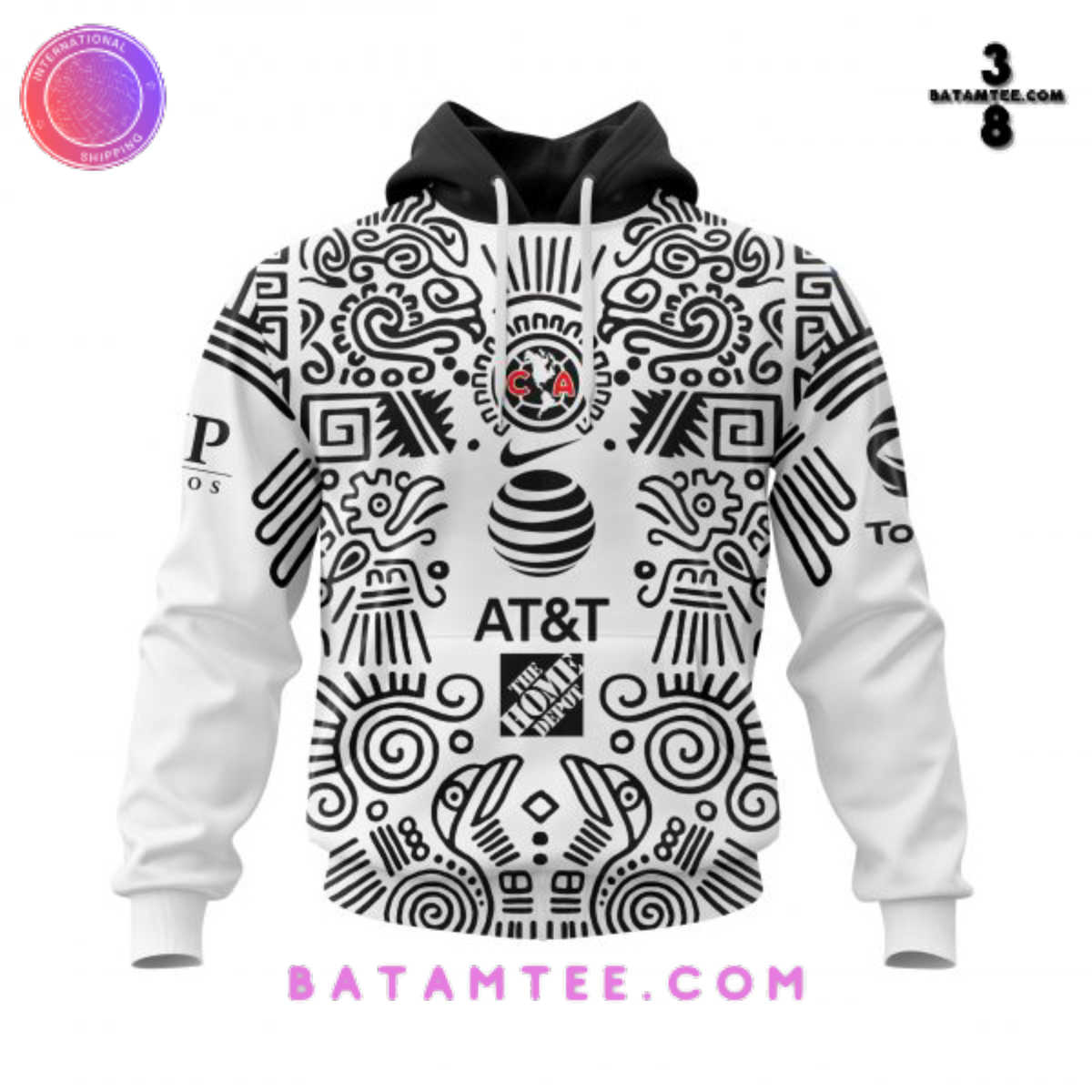Liga MX Club America Special Outfits Limited Edition Personalized Hoodie's Overview - Batamtee Shop - Threads & Totes: Your Style Destination