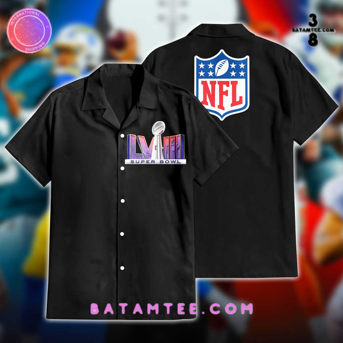 NFL Super Bowl LVIII 2023 Hawaiian Shirt
