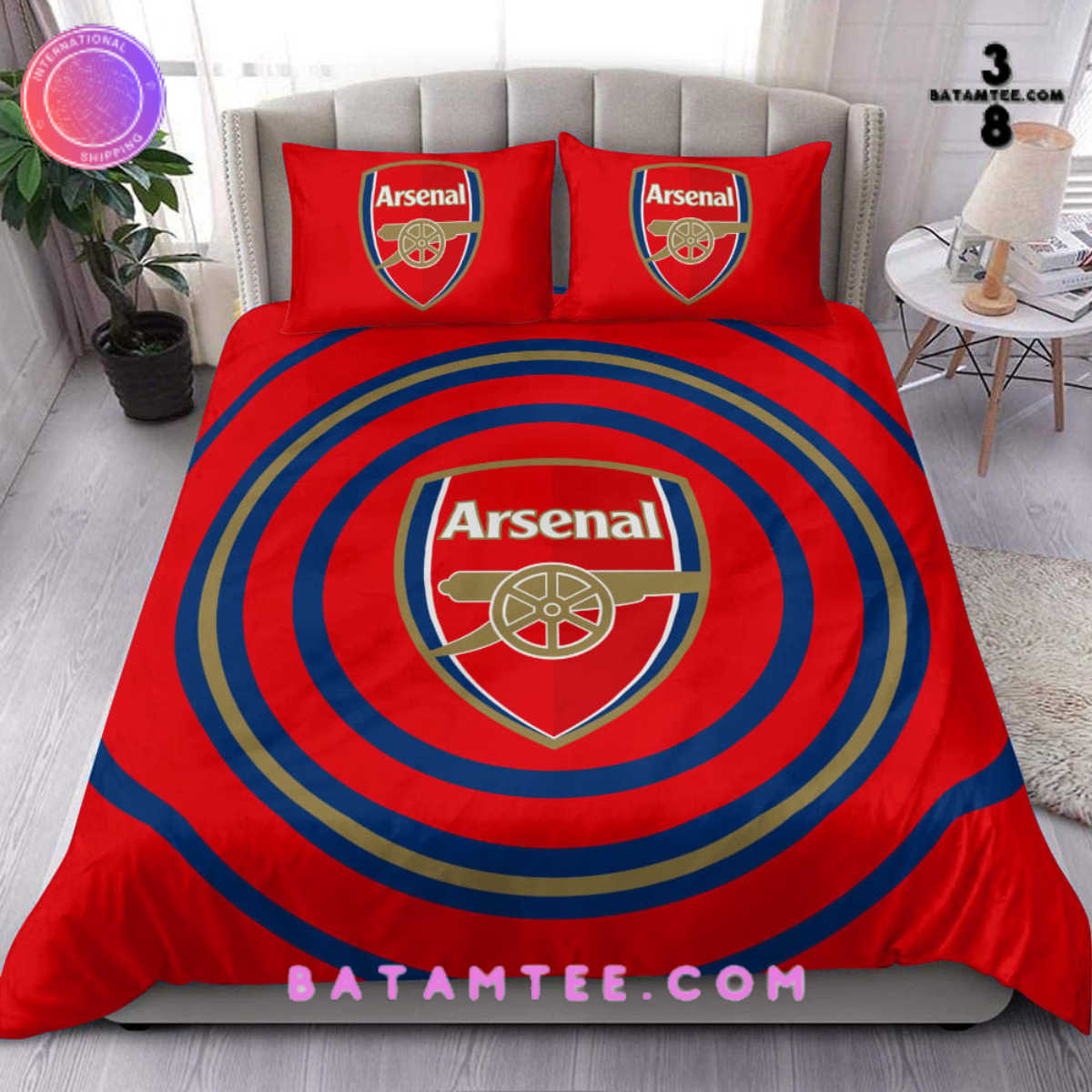 New Bedding Set collection for Arsenal fans-Limited Edition's Overview - Batamtee Shop - Threads & Totes: Your Style Destination