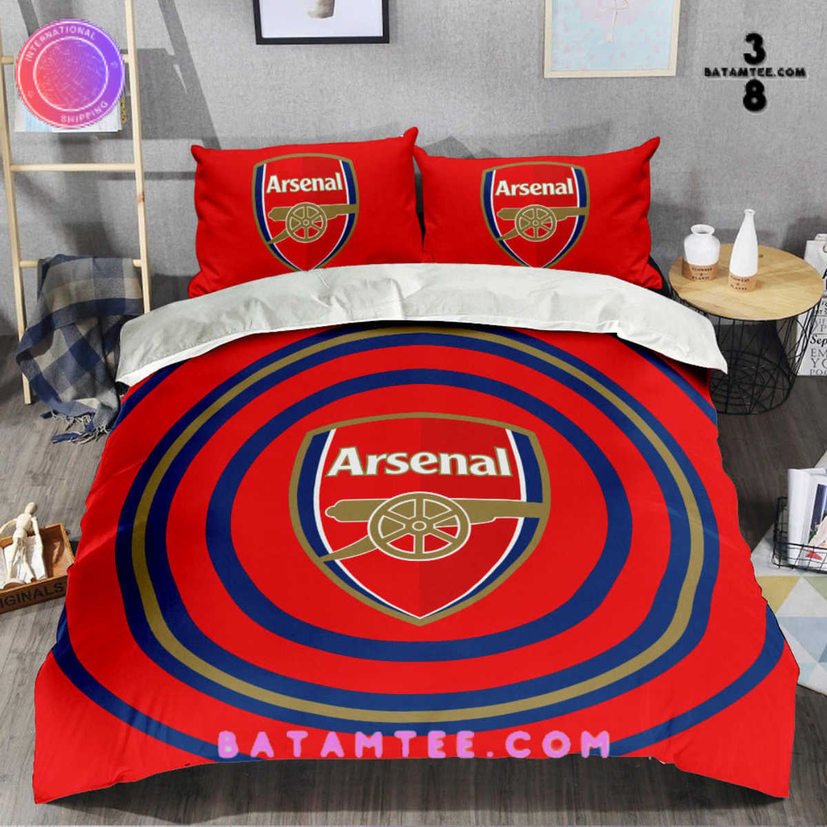 New Bedding Set collection for Arsenal fans-Limited Edition's Overview - Batamtee Shop - Threads & Totes: Your Style Destination