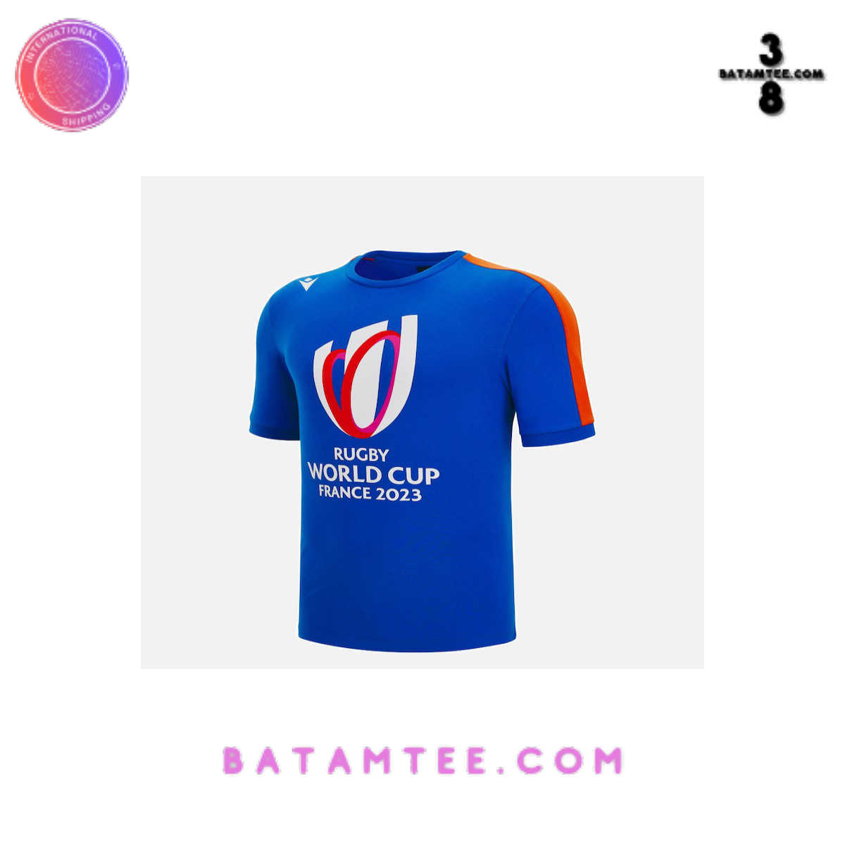 Rugby World Cup France 2023 T-Shirt Royal Blue