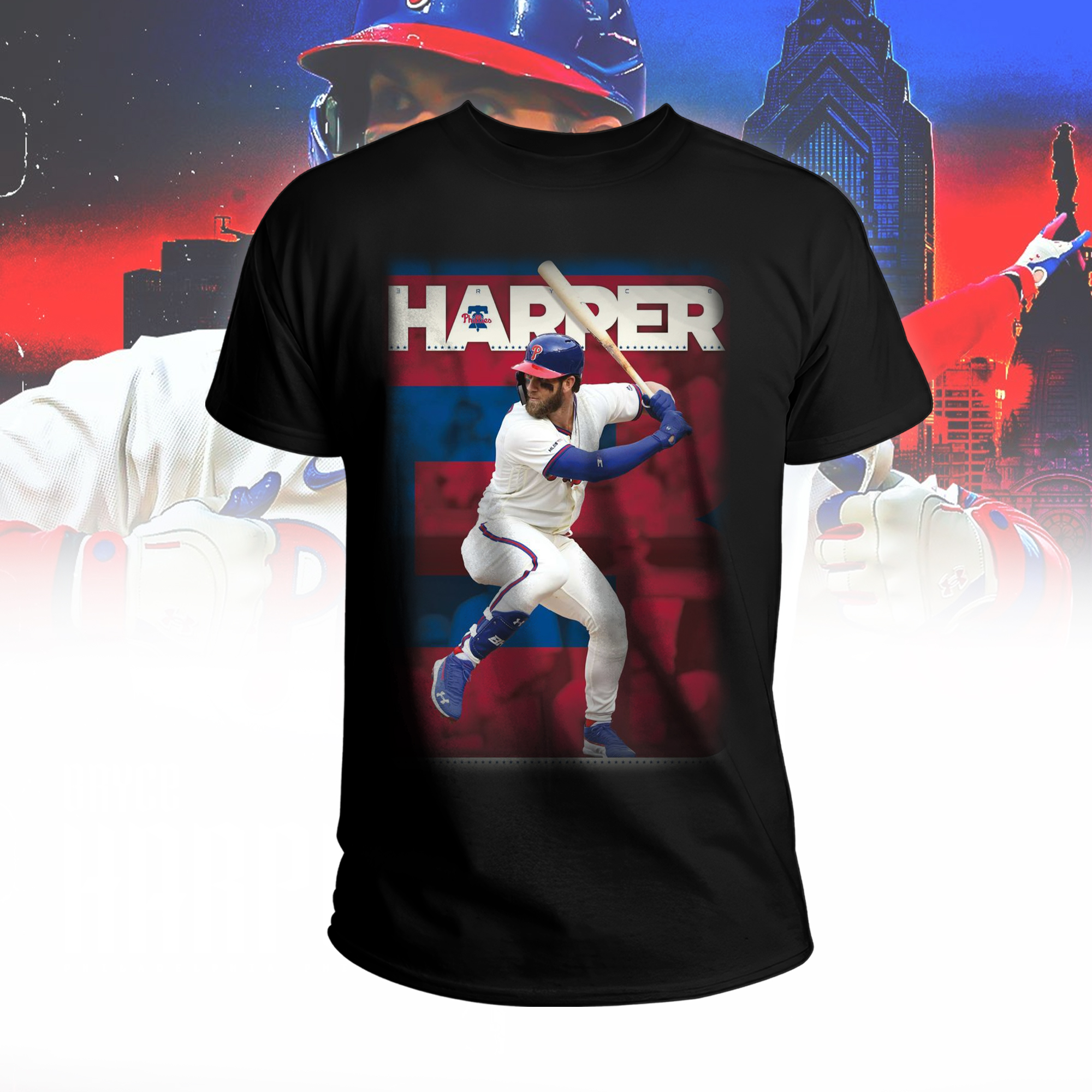 Premium Bryce Harper Philadelphia Phillies MLB Limited Edition T-shirt